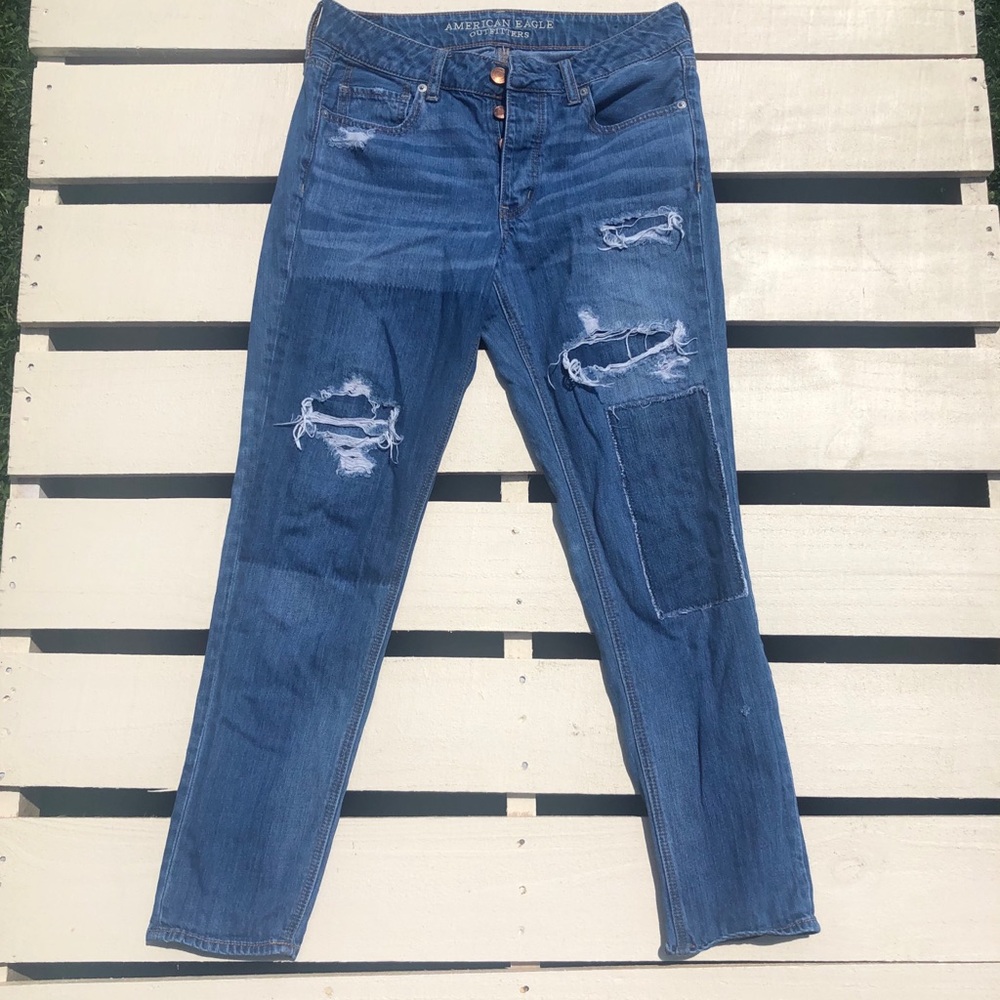American eagle Tom girl jeans